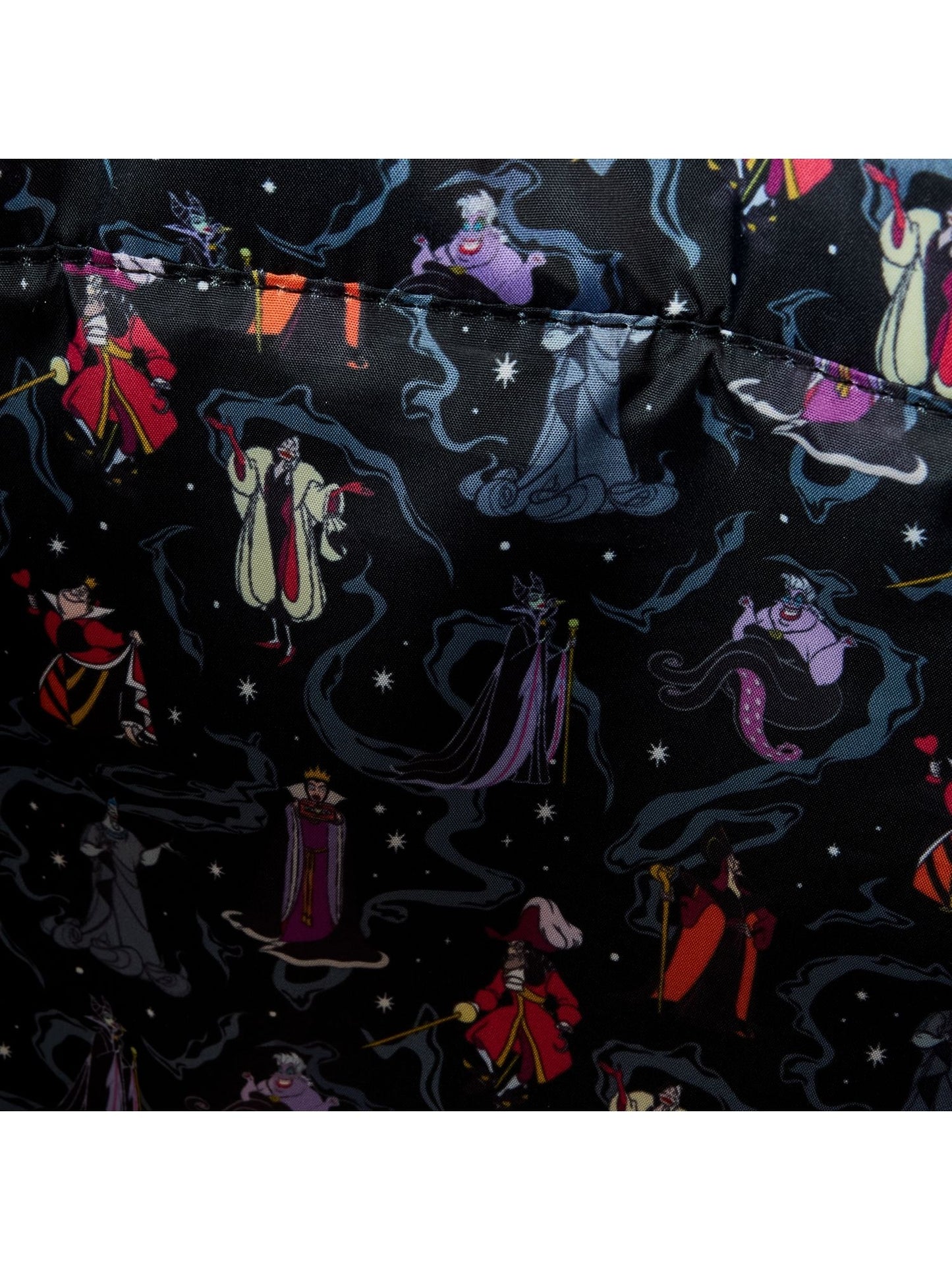 Loungefly x Disney Villains Convertible Backpack Tote Bag Iridescent