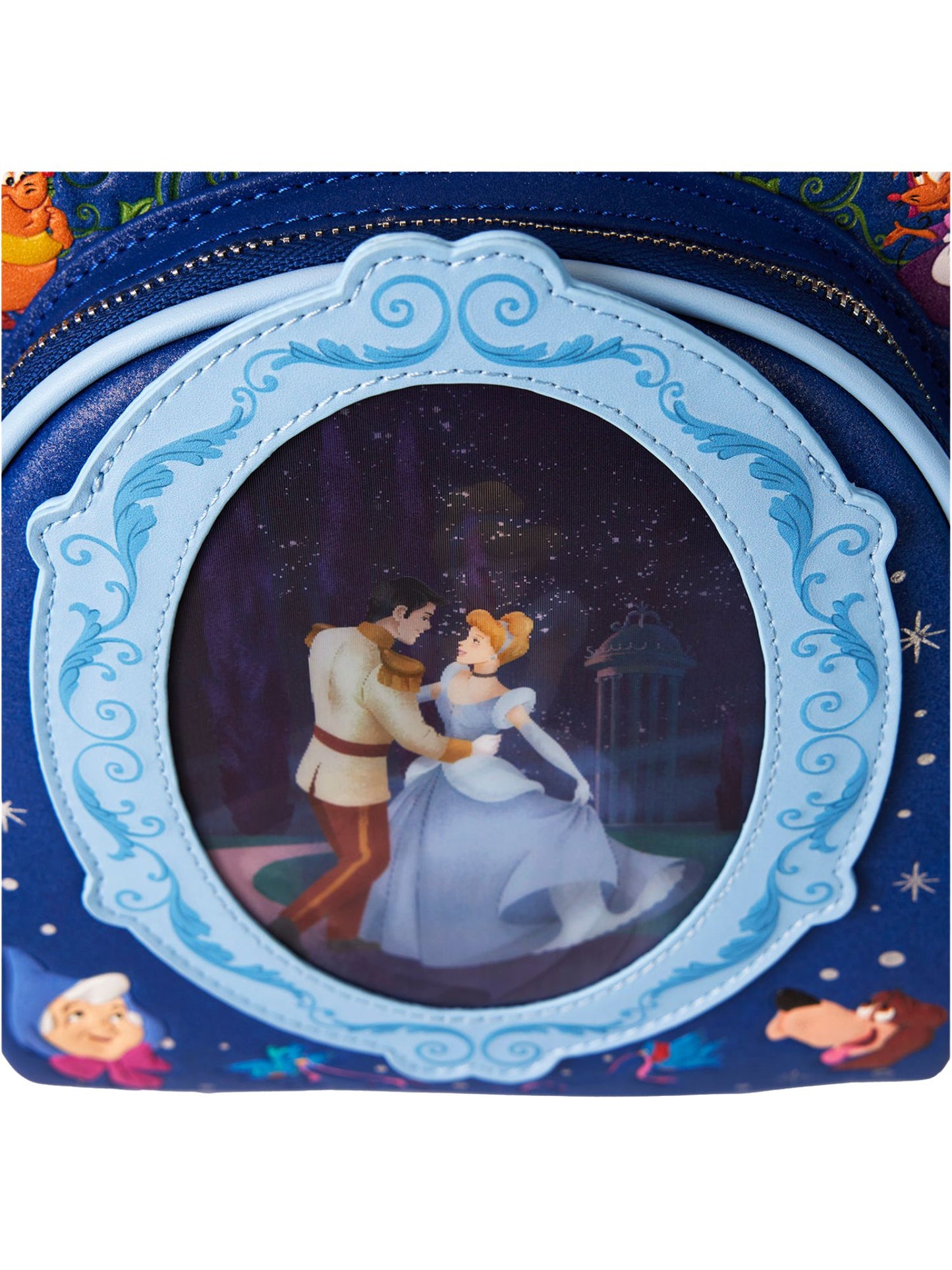 Loungefly x Disney Cinderella 75th Anniversary Royal Ball Lenticular Mini Backpack