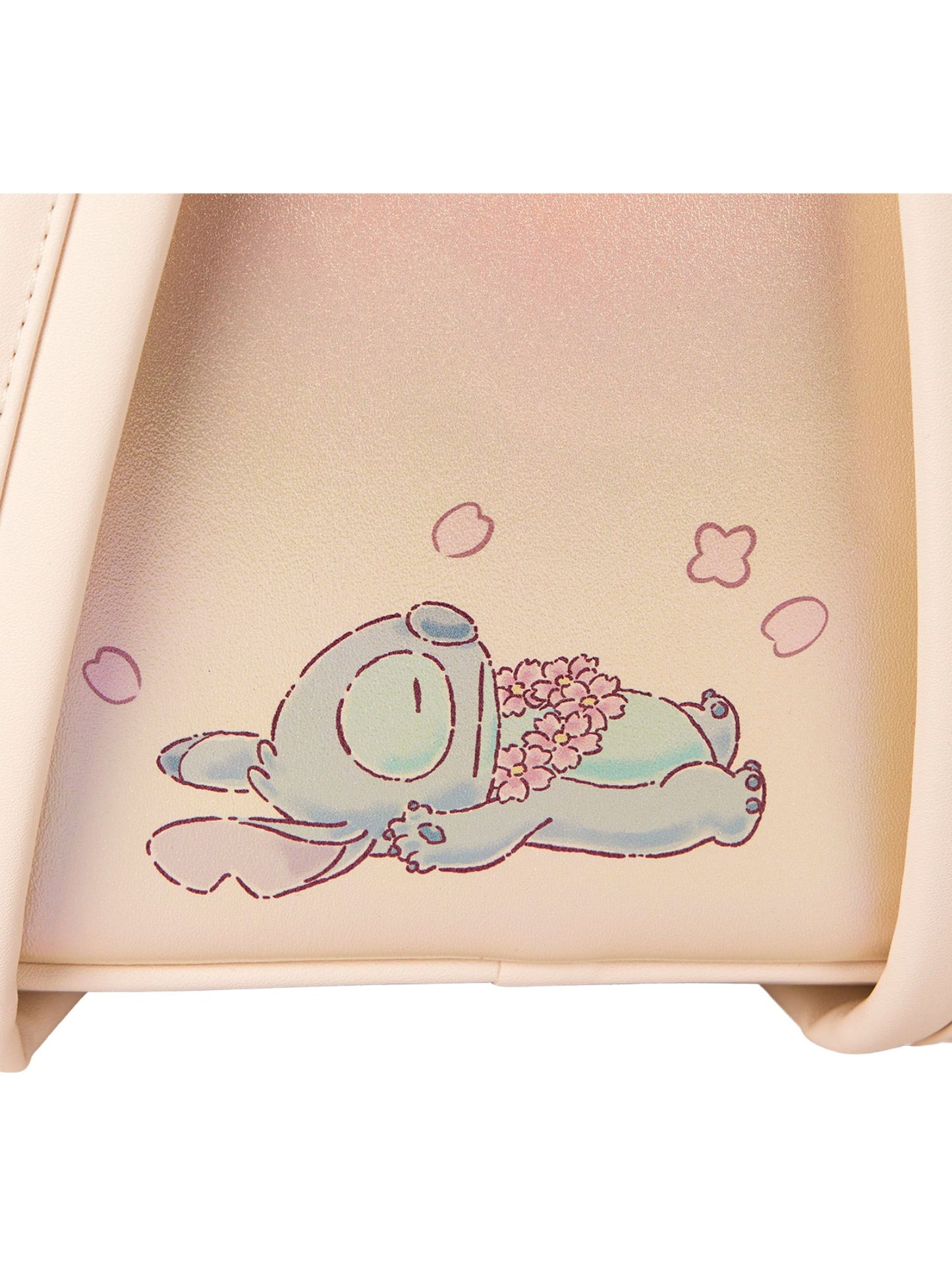 Loungefly x Disney Stitch & Angel Mini Backpack Heart Floral Love