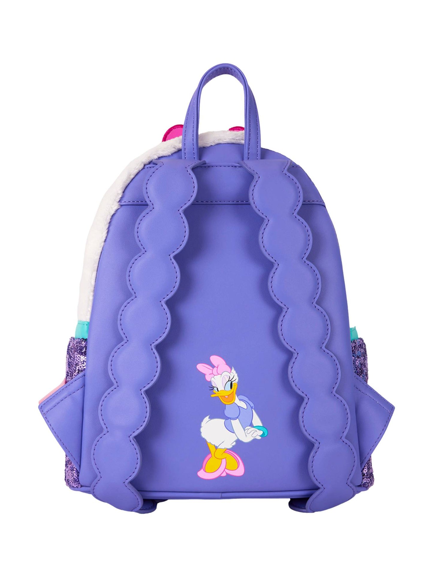 Loungefly x Disney Daisy Duck Plush Mini Backpack