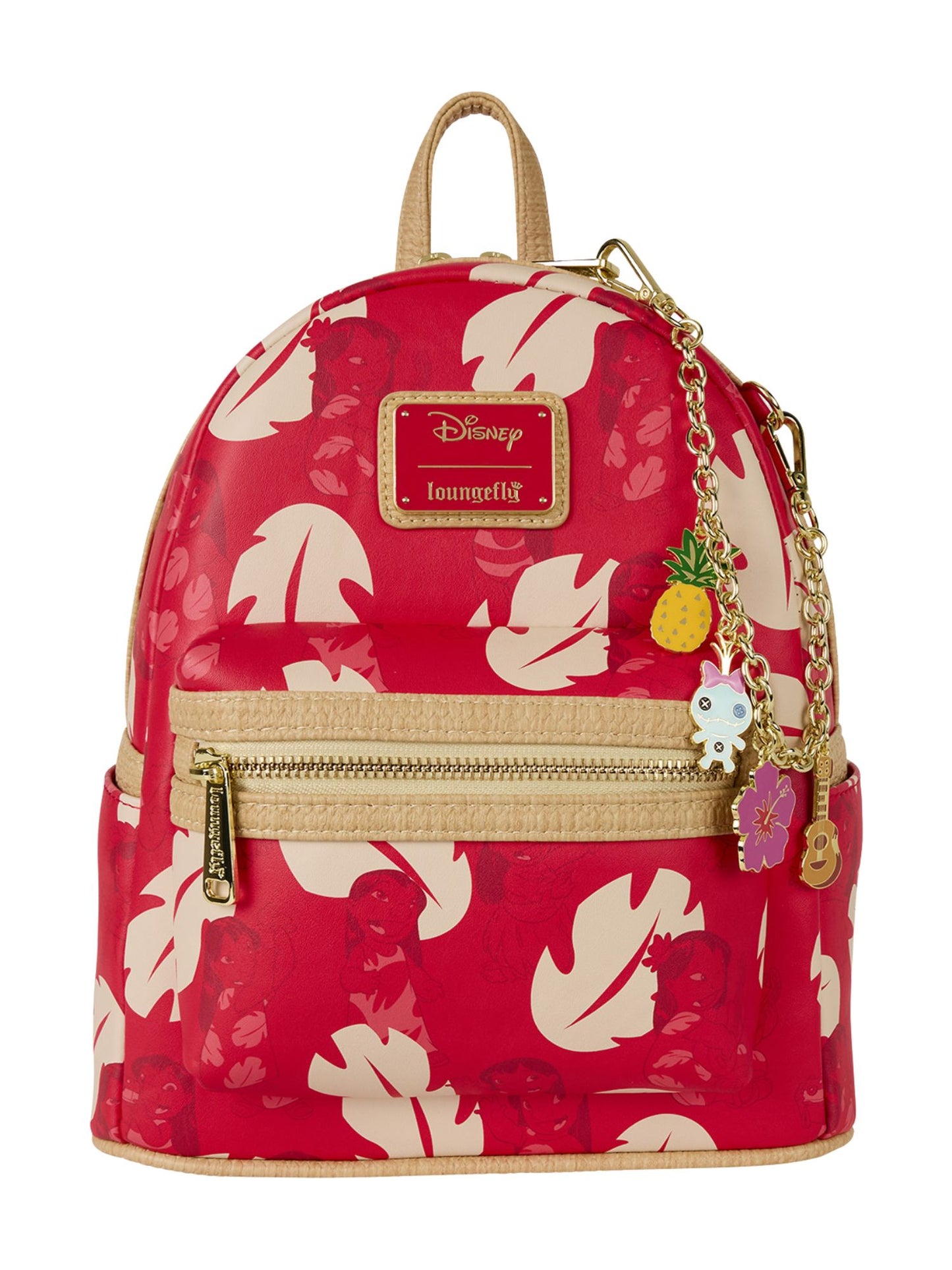 Loungefly x Disney Lilo and Stitch Mini Backpack Red