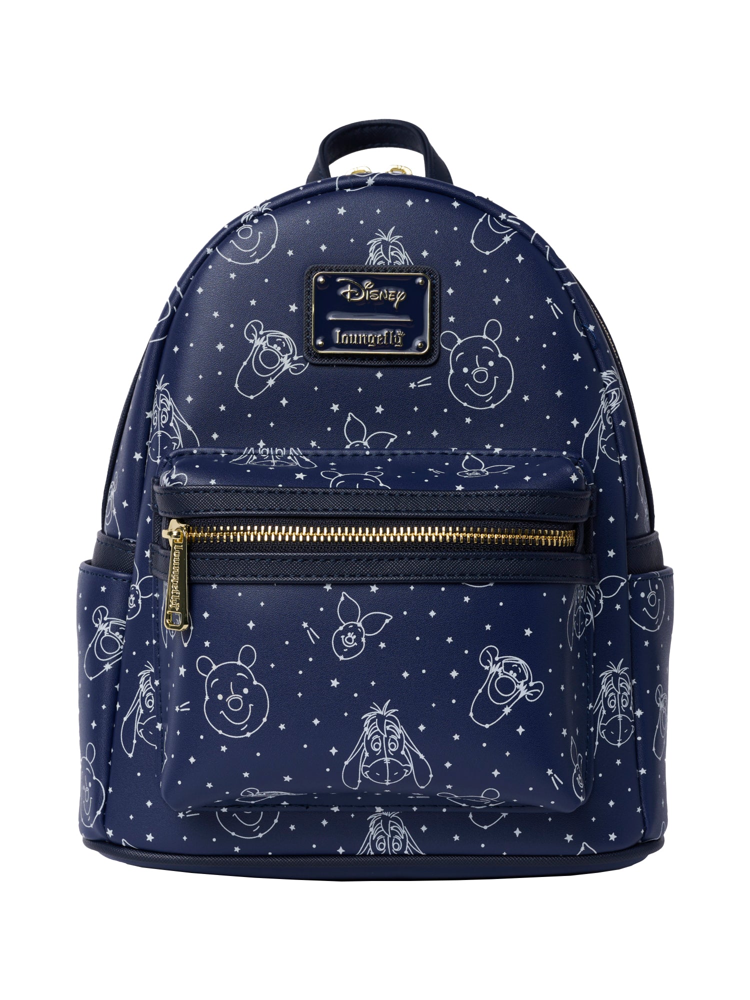 disney leather mini backpack Loungefly x Disney Winnie the Pooh Constellation Mini Backpack Glow-In – Open and Clothing