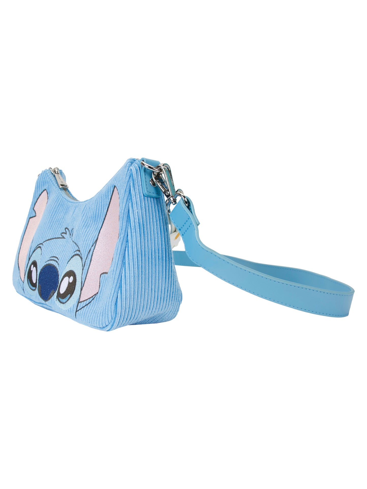 Loungefly x Disney Stitch Springtime Corduroy Crossbody Bag Purse