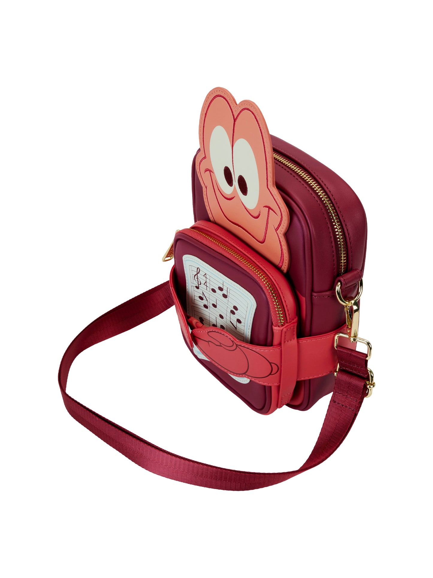Loungefly x Disney The Little Mermaid Sebastian Crossbuddies Bag