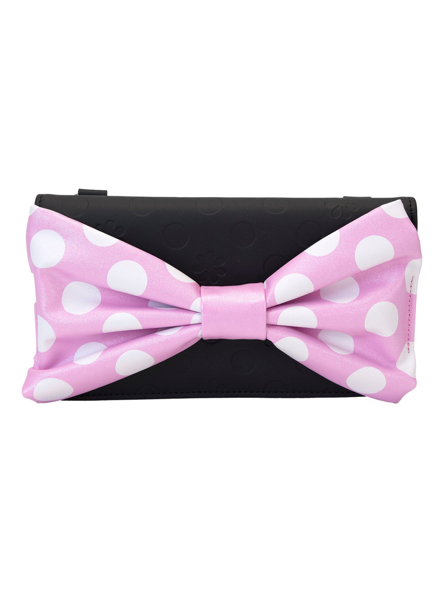 Loungefly x Disney Minnie Mouse Clutch Crossbody Bag Rock The Dots