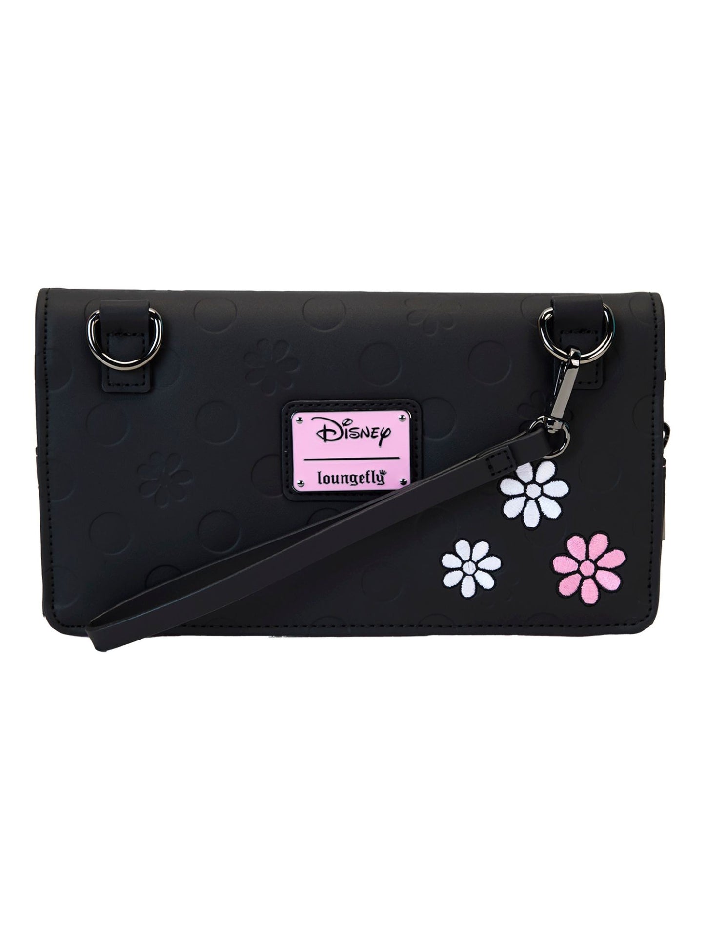 Loungefly x Disney Minnie Mouse Clutch Crossbody Bag Rock The Dots