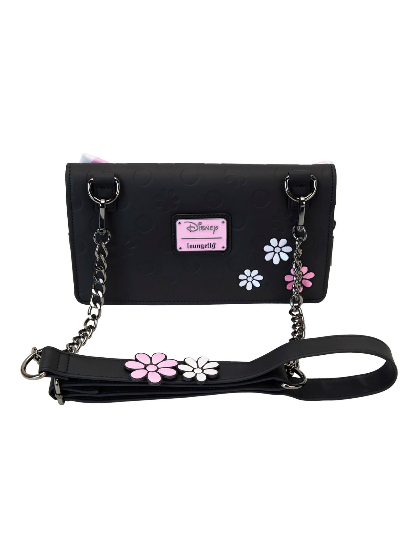 Loungefly x Disney Minnie Mouse Clutch Crossbody Bag Rock The Dots