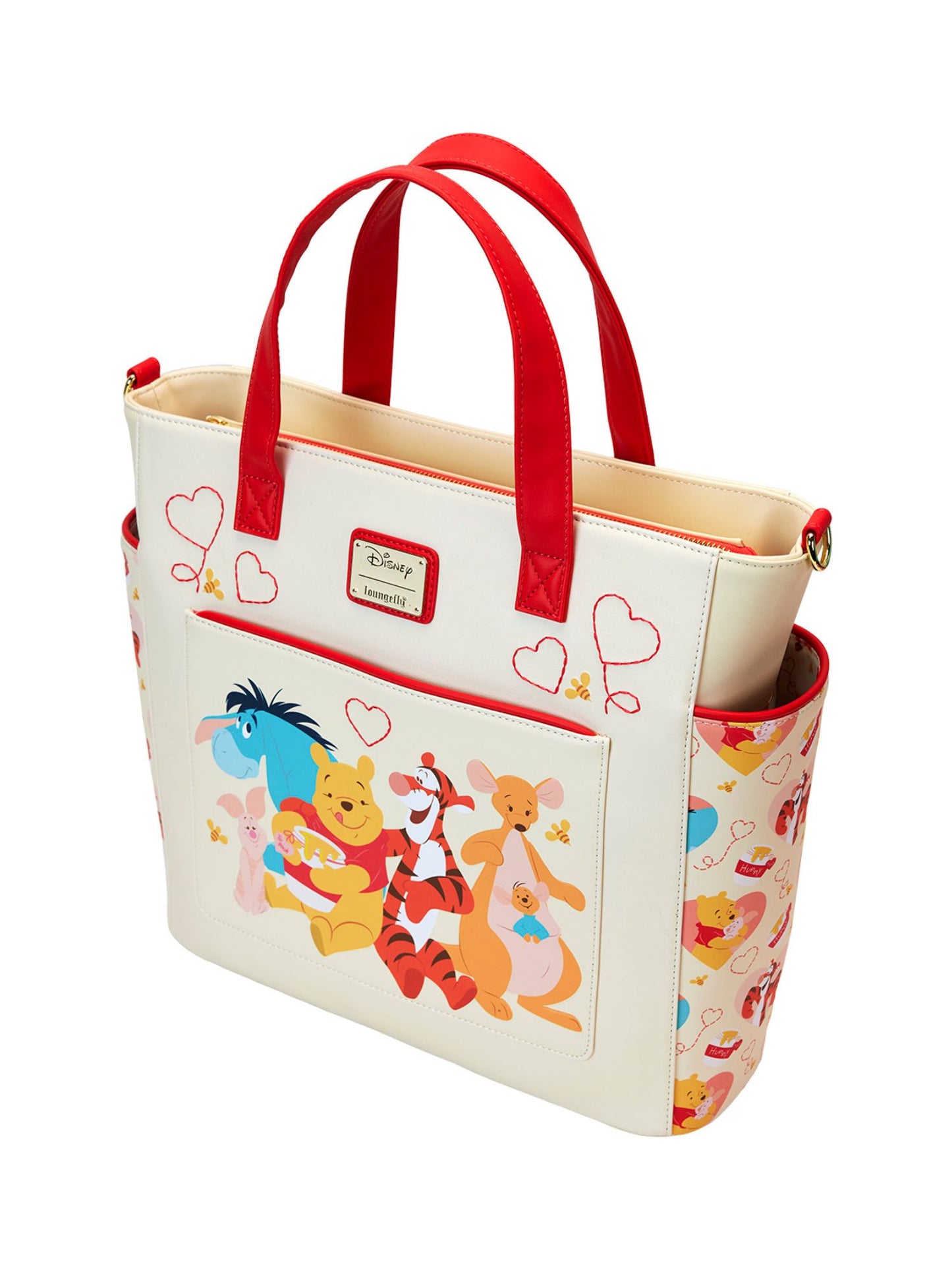 Loungefly x Disney Winnie The Pooh & Friends Convertible Backpack & Tote Bag