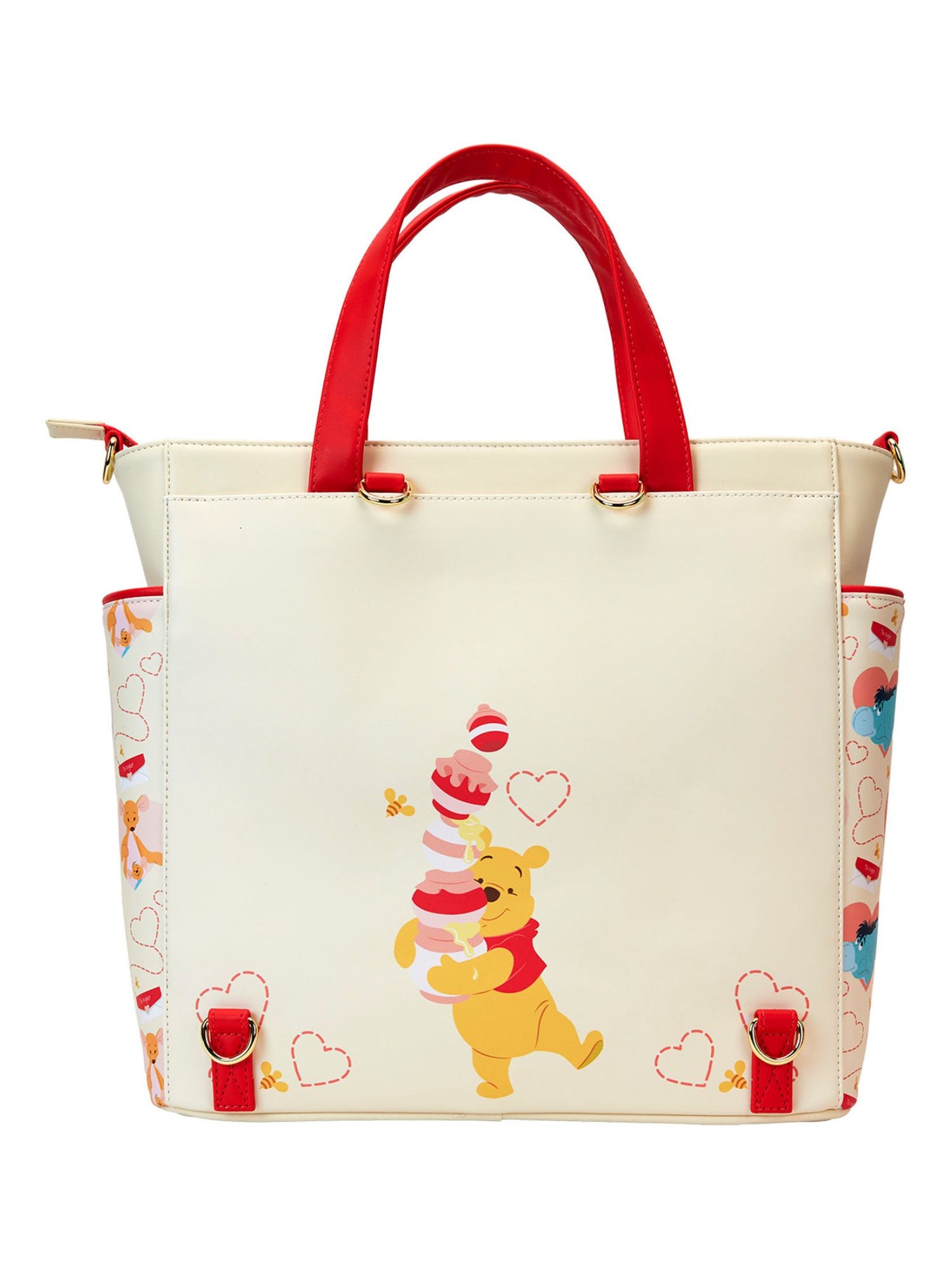 Loungefly x Disney Winnie The Pooh & Friends Convertible Backpack & Tote Bag