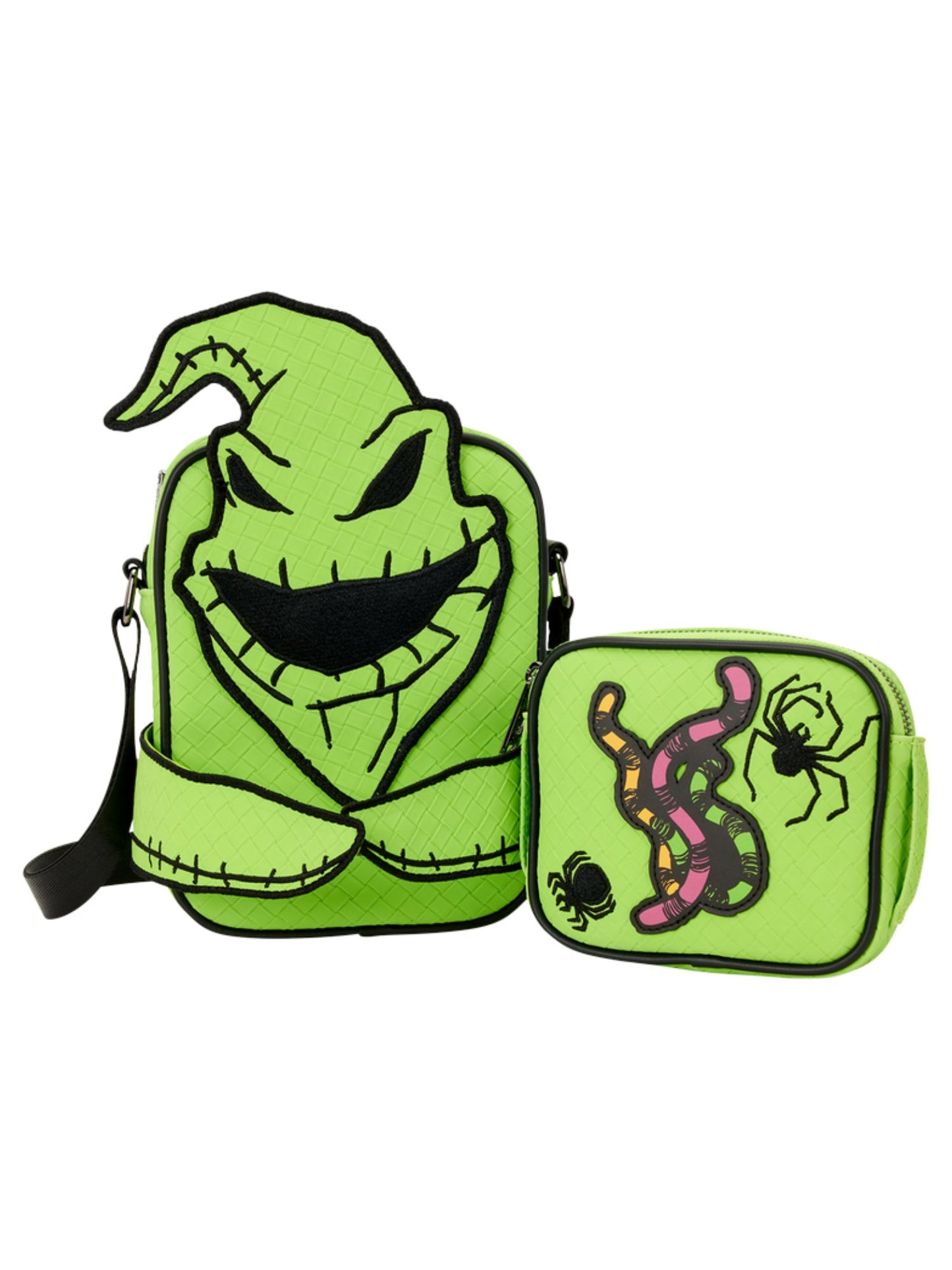 Loungefly x Disney Nightmare Before Christmas Oogie Boogie Crossbuddies Bag