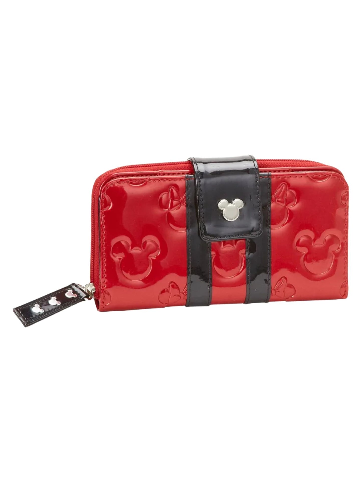 Loungefly x Disney Loungefly x Disney Mickey and Minnie Mouse Red Silhouettes Wallet