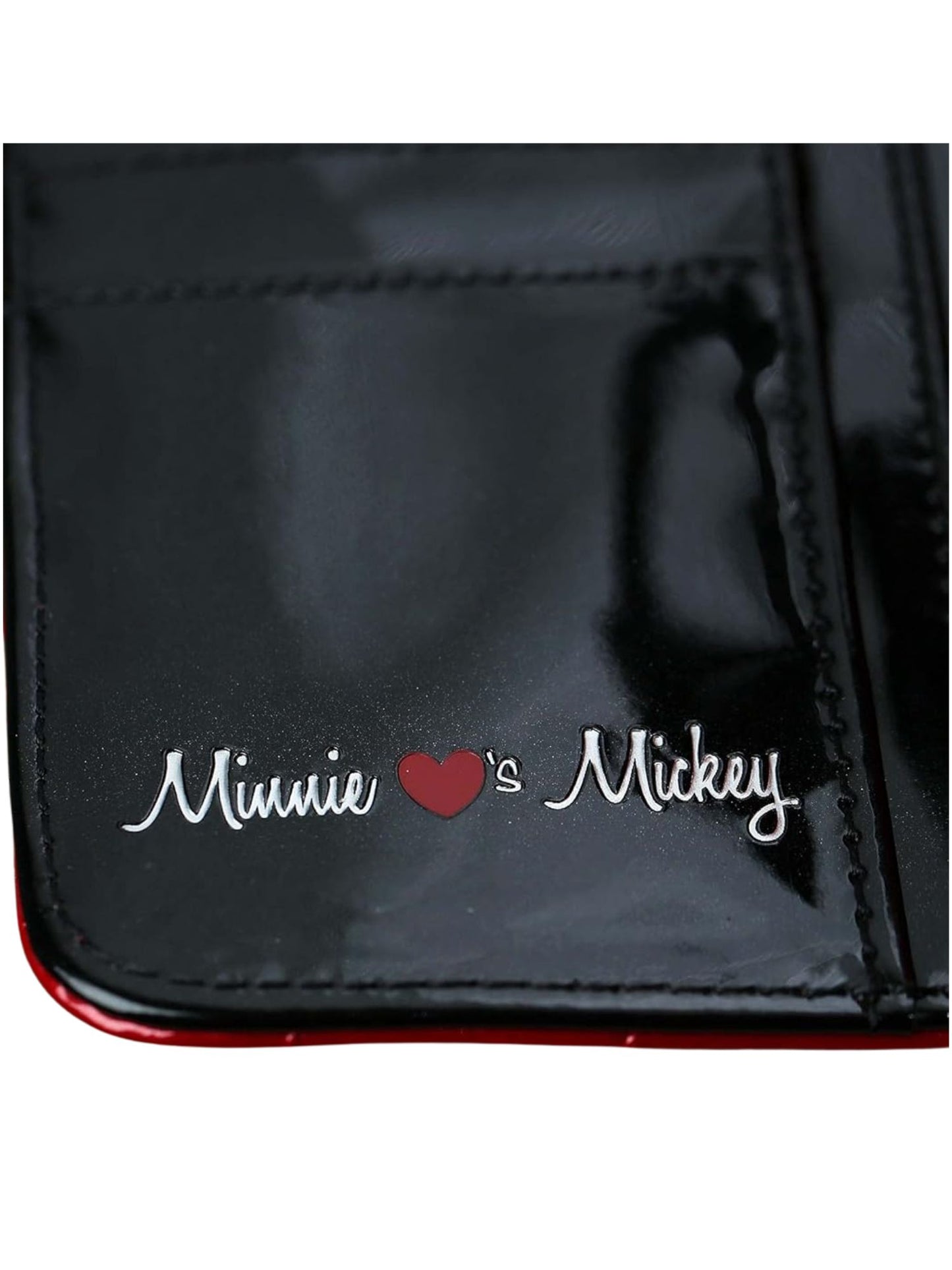 Loungefly x Disney Loungefly x Disney Mickey and Minnie Mouse Red Silhouettes Wallet