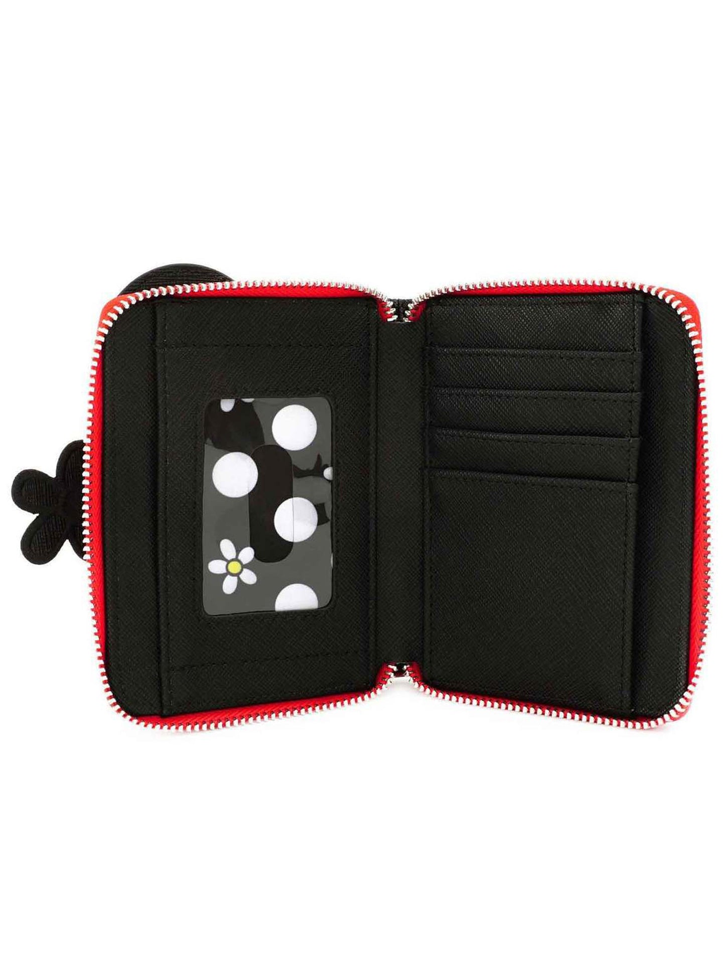 Loungefly x Disney Positively Minnie Mouse Women's Polka Dot Zip Around Wallet