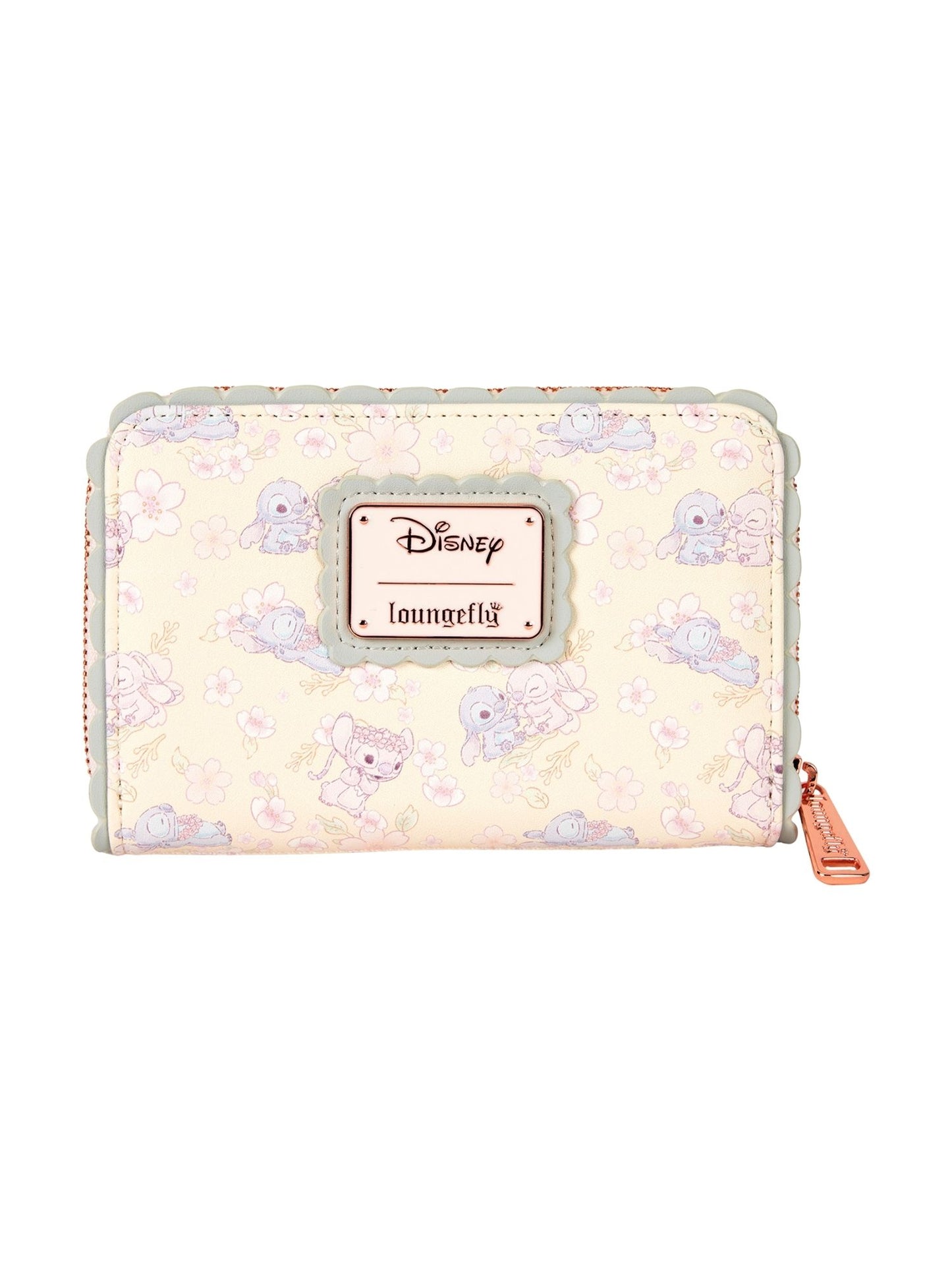 Loungefly x Disney Stitch Cherry Blossom Wallet Zip Around