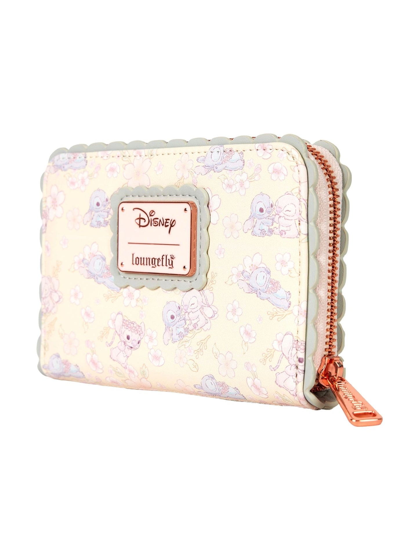 Loungefly x Disney Stitch Cherry Blossom Wallet Zip Around
