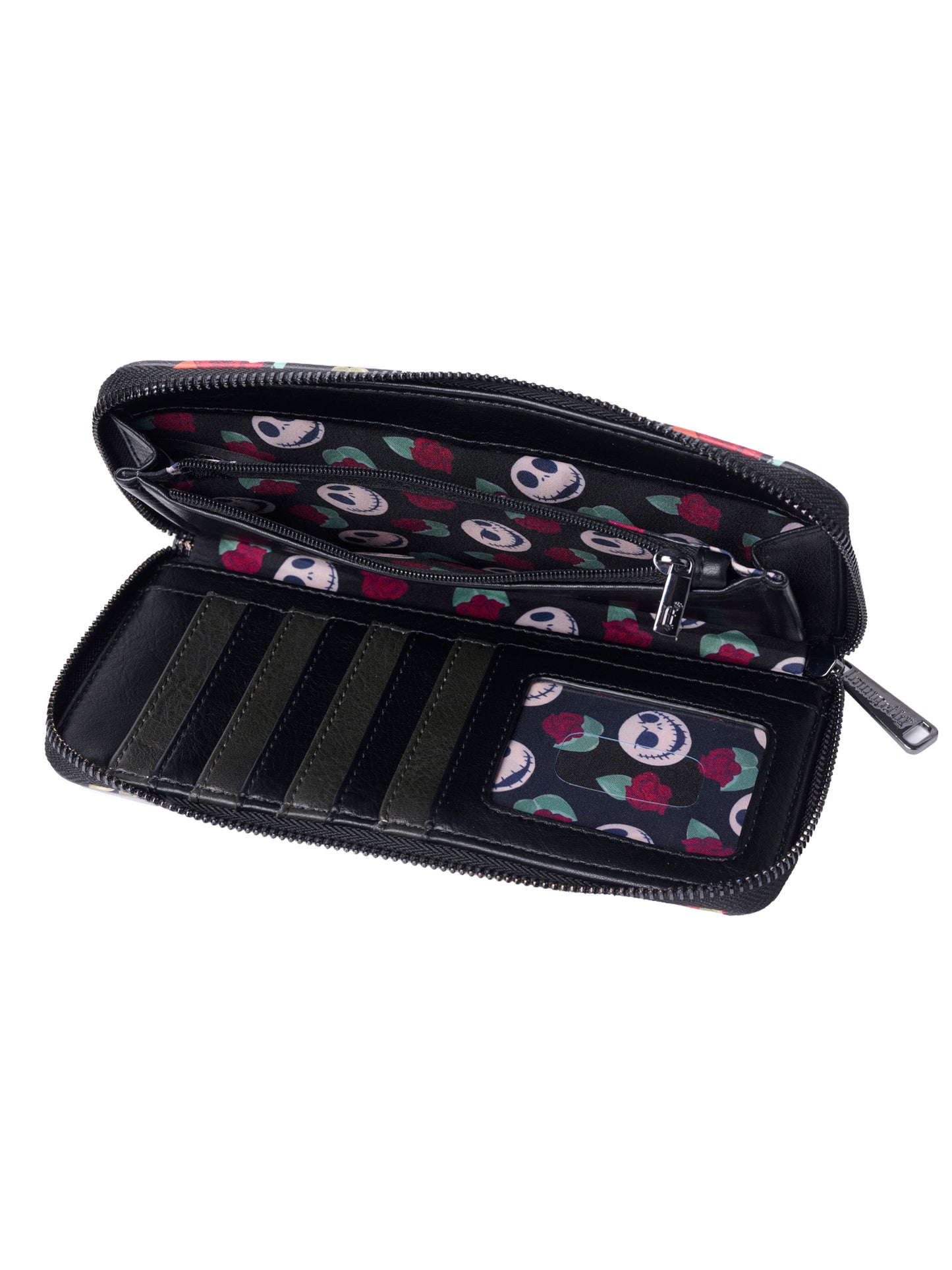 Loungefly x The Nightmare Before Christmas Jack Skellington Floral Zip Wallet