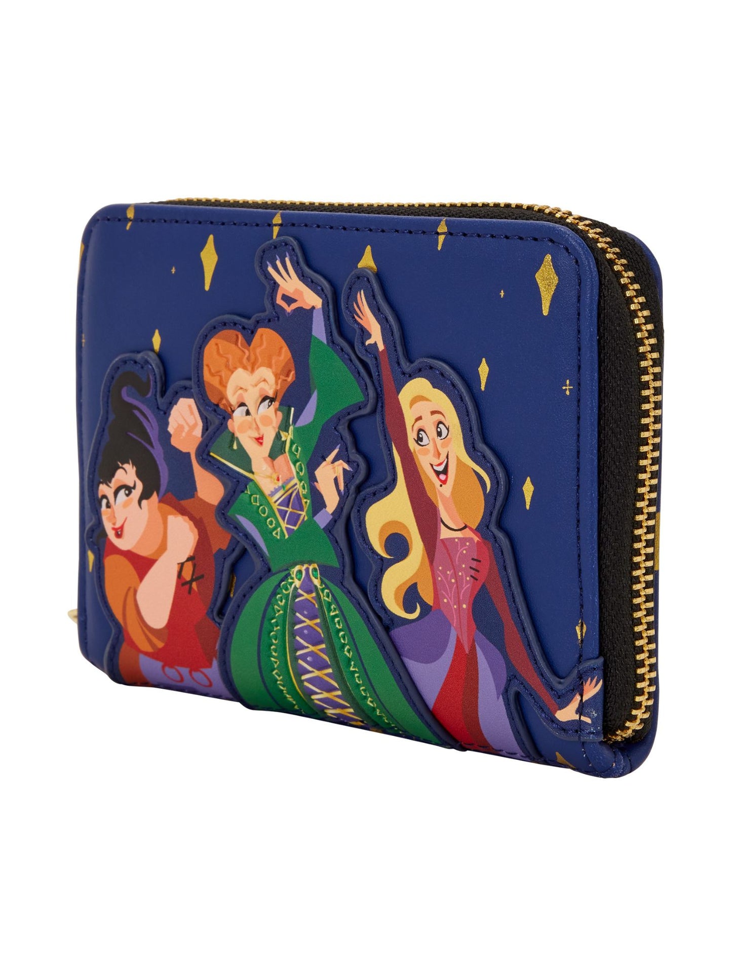 Loungefly x Disney Hocus Pocus Sanderson Sisters Night Sky Zip Around Wallet