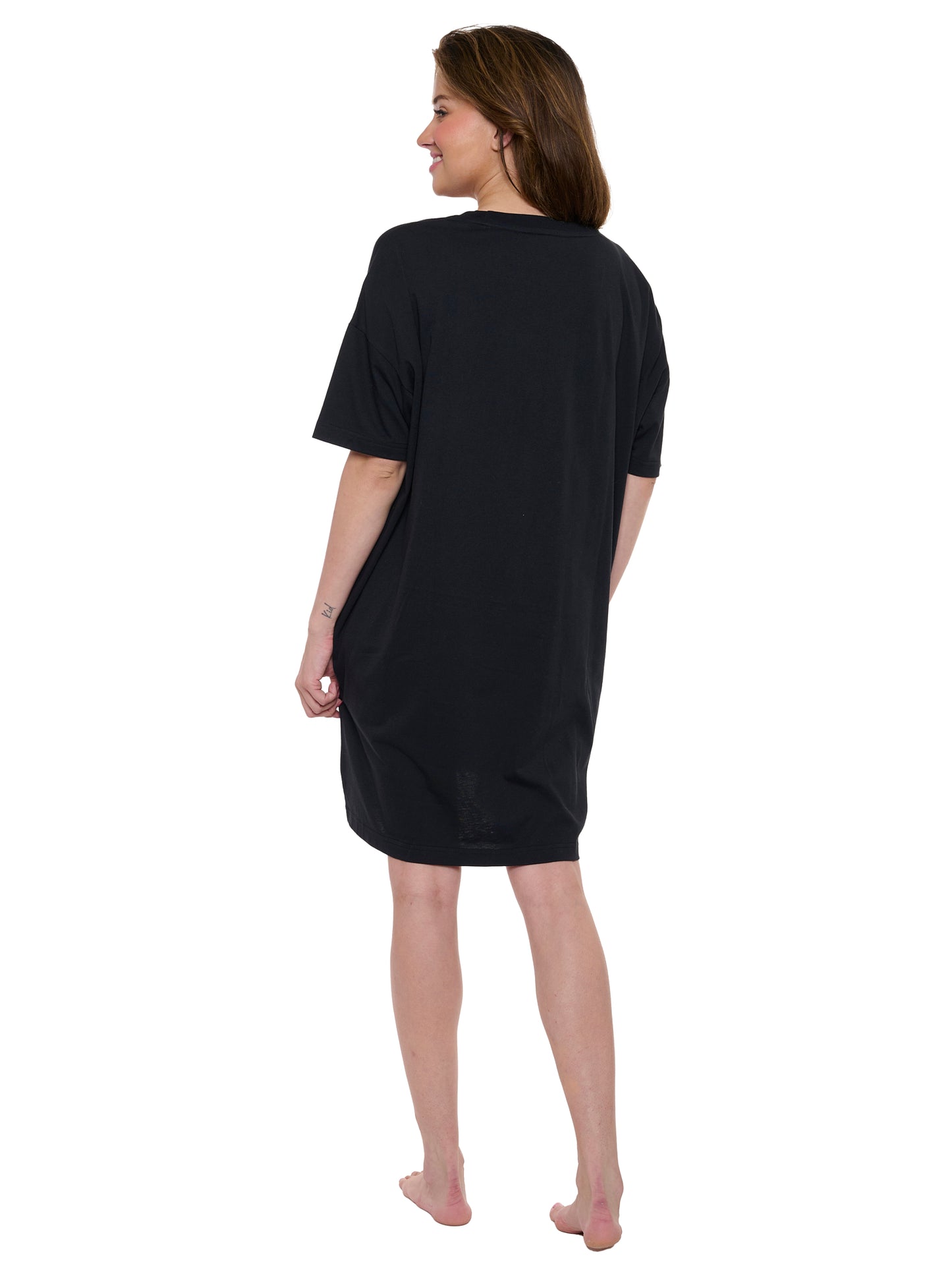 Womens & Womens Plus Size The Grinch Sleep Shirt Merry Grinchmas Nightgown Black