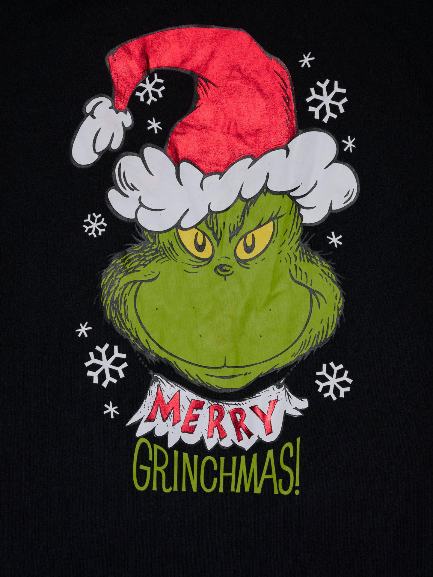 Womens & Womens Plus Size The Grinch Sleep Shirt Merry Grinchmas Nightgown Black