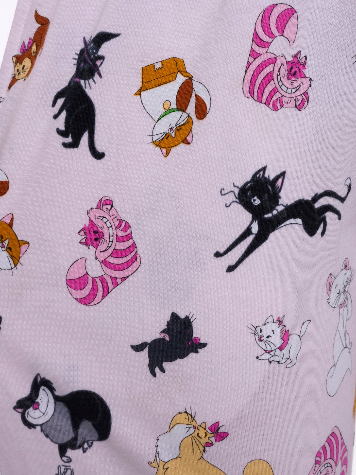 Womens & Women's Plus Size Disney Cats Pajama Pants Loungewear Pink