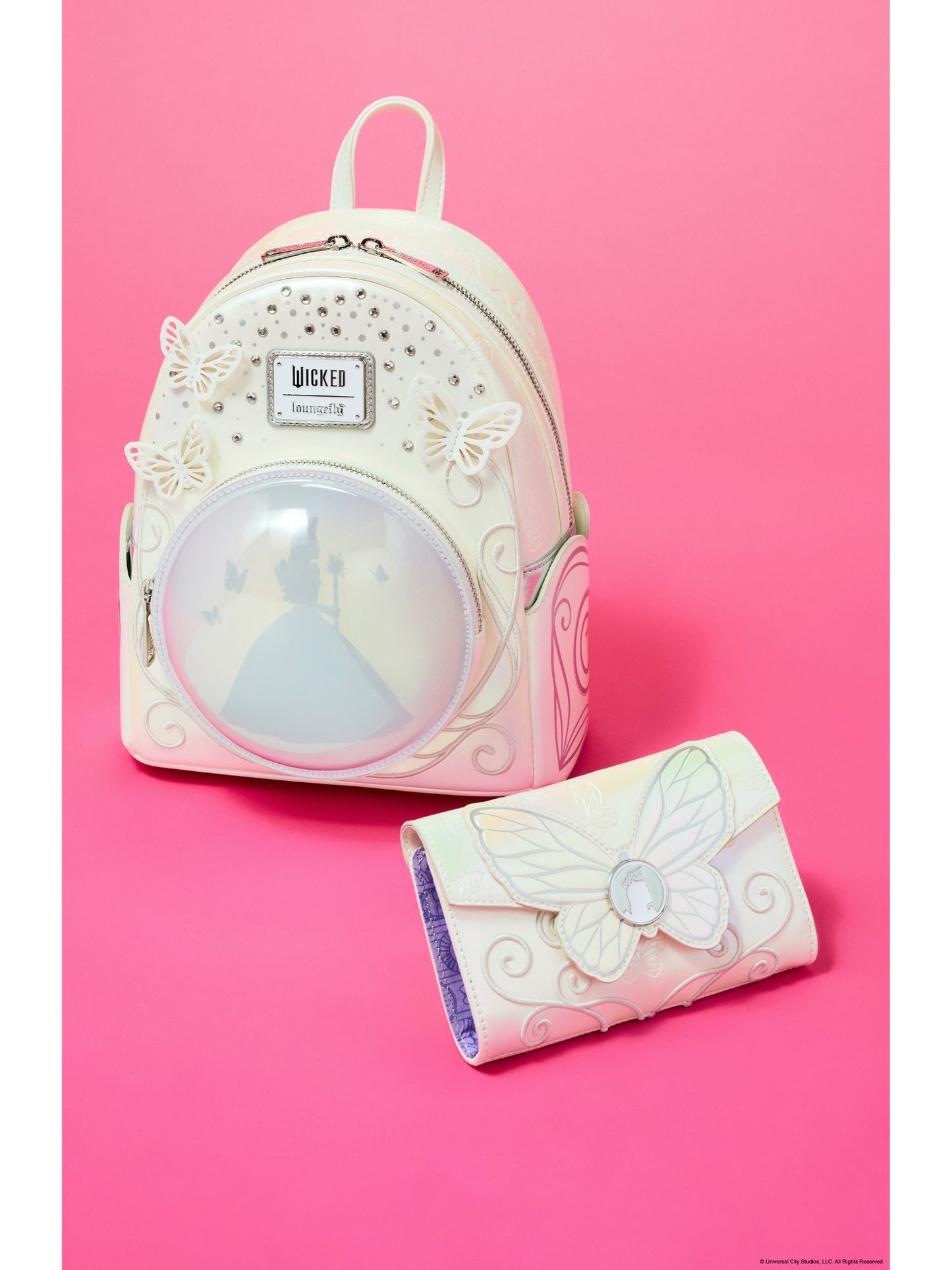 Loungefly x Wicked: For Good Glinda Bubble Mini Backpack