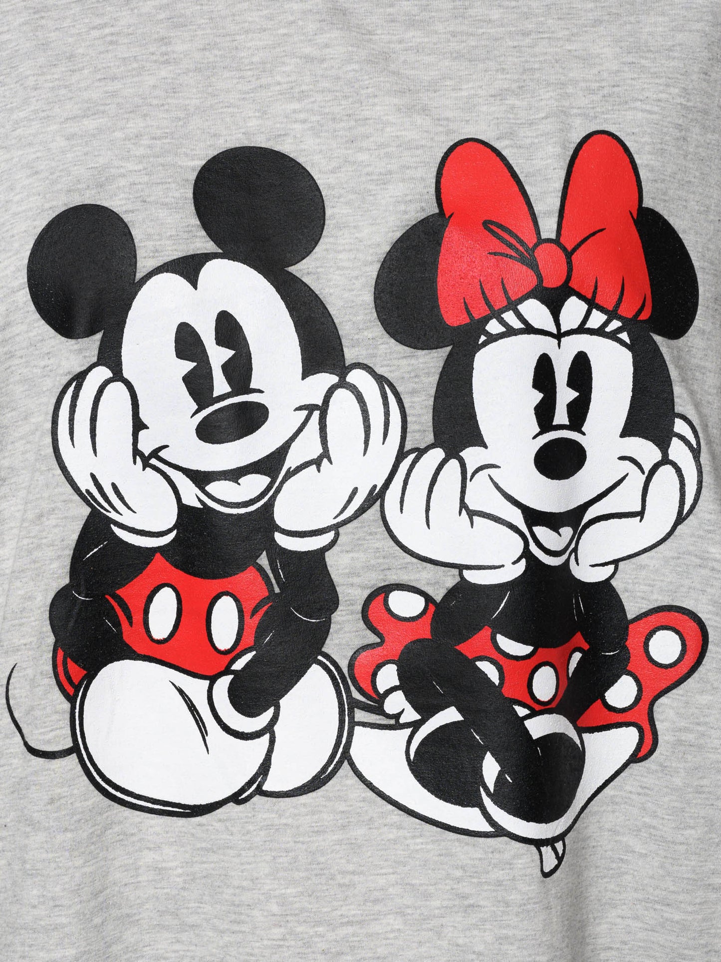 Disney Womens Sleep Shirt Mickey Minnie Mouse One Size Nightgown Pajamas