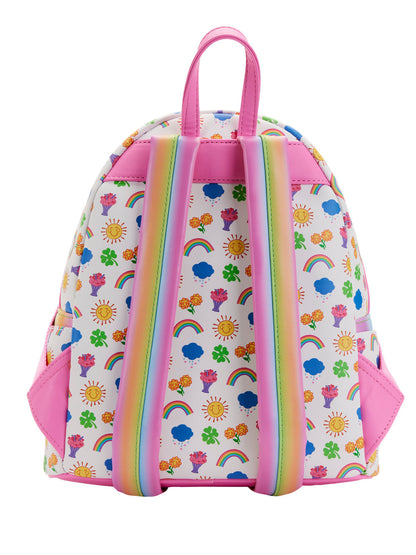 Loungefly x Carebears Rainbox Mini Backpack Care Bear Stare