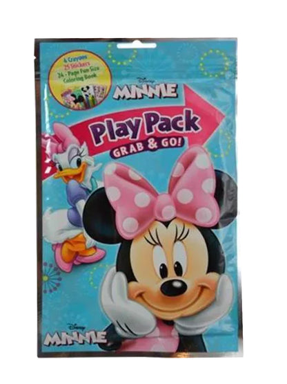Party Favor Minnie Mouse Clubhouse Grab and Go Play Pack 10ct