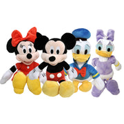 Mickey Minnie Daisy Donald 11" Plush Toy 4 Piece Gift Set