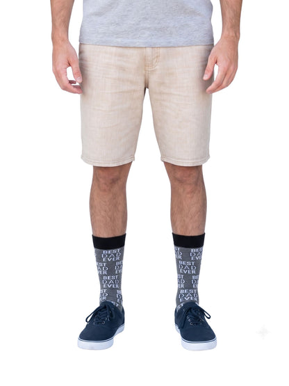 Men's Number 1 Dad & Best Dad Ever Novelty Funny Socks Father's Day 2-PACK