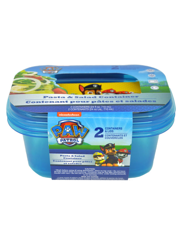 Paw Patrol Lunch Bag Insulated w/ Reusable Food Container Set Blue