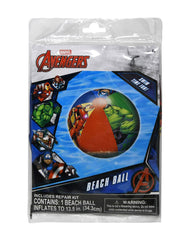 Kids Marvel Avengers Beach Ball Inflatable 13.5" Iron Man Hulk Marvel 3-Pack Set