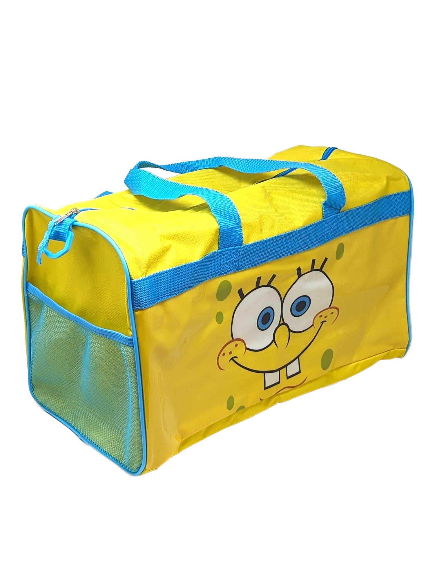 Nickelodeon Spongebob Squarepants Duffel Bag Travel w/ Neck Gaiter Wrap Set