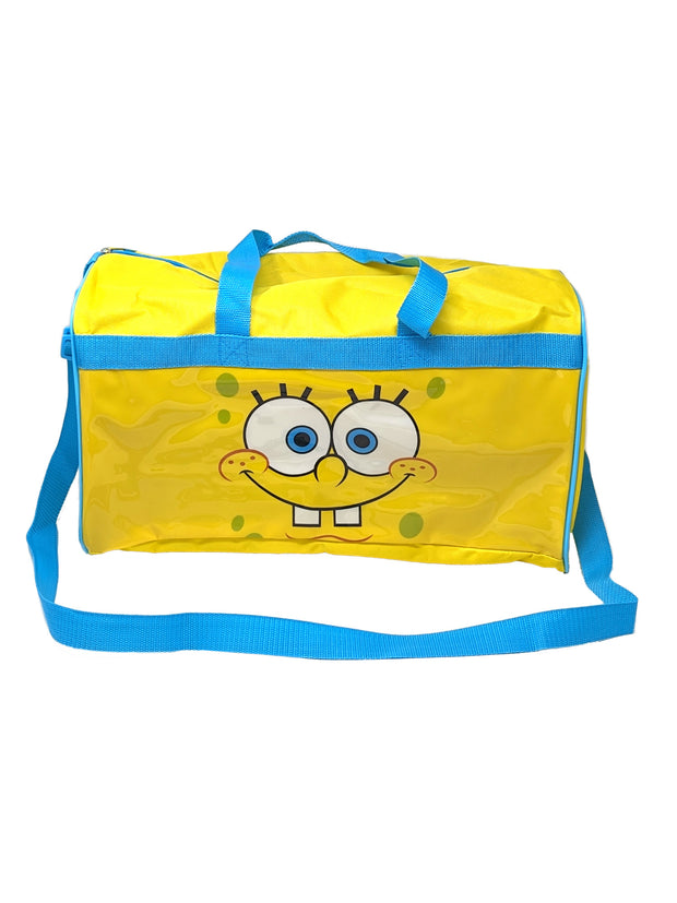 Spongebob Squarepants Duffel Bag Carry-On w/ Bandana Face Cover Nickelodeon Set