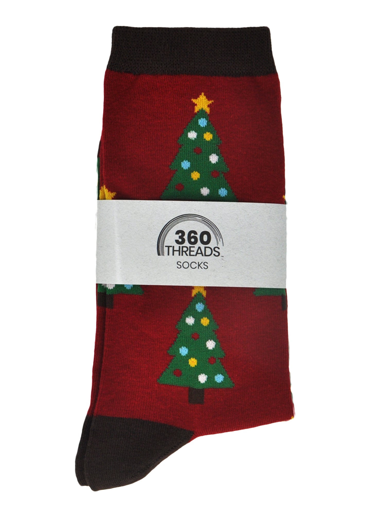 Christmas Women's All-Over Christmas Tree & Reindeer All-Over Socks 2-Pair Set