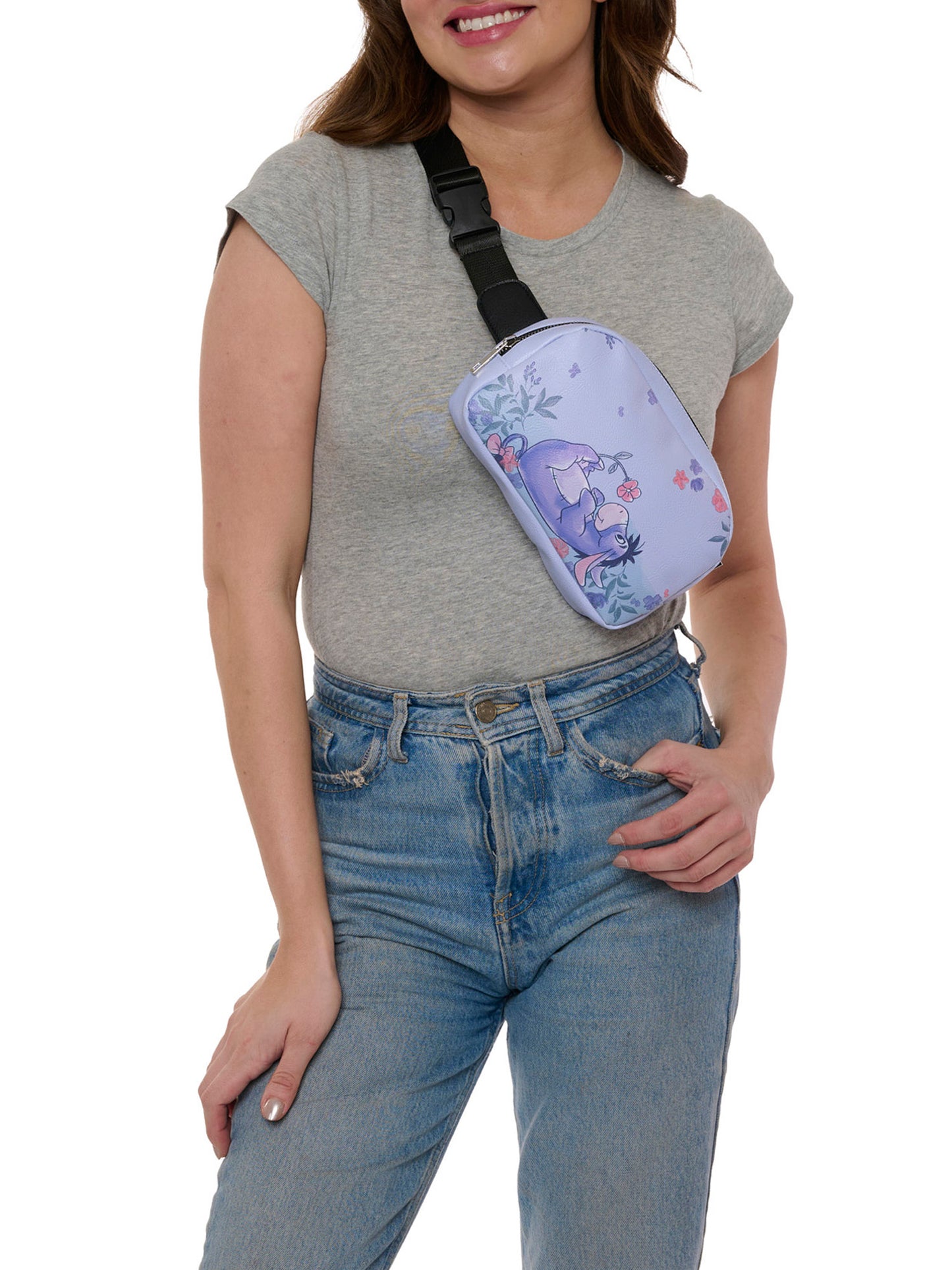 Disney Winnie the Pooh Eeyore Belt Bag Crossbody Fanny Pack Waist Bag Women