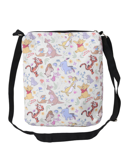 Women's Disney Winnie the Pooh Passport Bag Travel Purse Crossbody Mini Bag