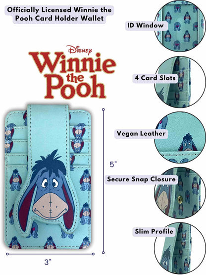 Women's Winnie the Pooh Crossbody Bag & Eeyore Card Holder Wallet 2-Piece Set