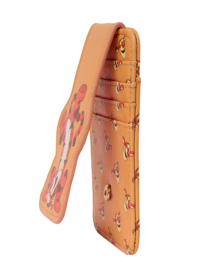 Disney Tigger Orange Slim Card Holder Wallet for Women Winnie the Pooh ID Case