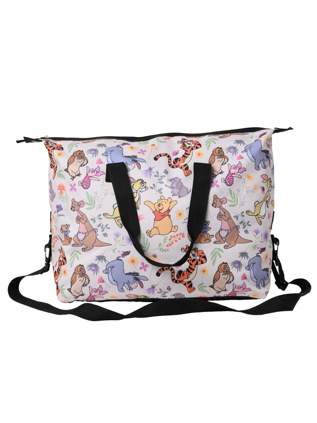 Disney Winnie The Pooh & Friends Duffel Bag Travel Weekender Carry-On