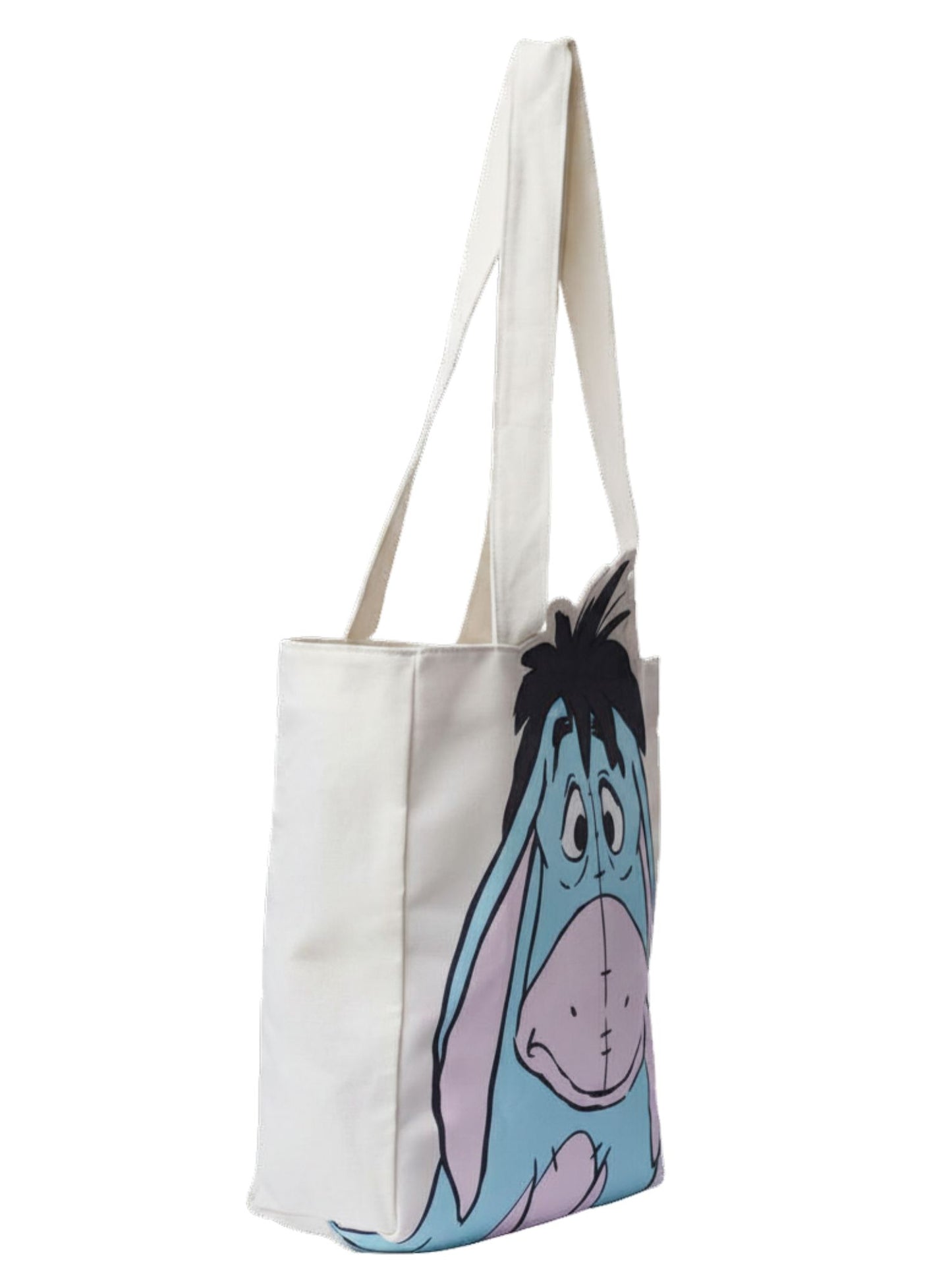 Disney Eeyore Die-Cut Canvas Tote Bag with Shaped Top