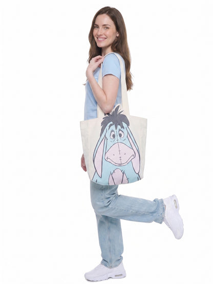Disney Eeyore Die-Cut Canvas Tote Bag with Shaped Top