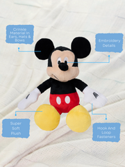 Disney Mickey & Friends Plush Doll Toy Hands Stick Together 6-Dolls 11"