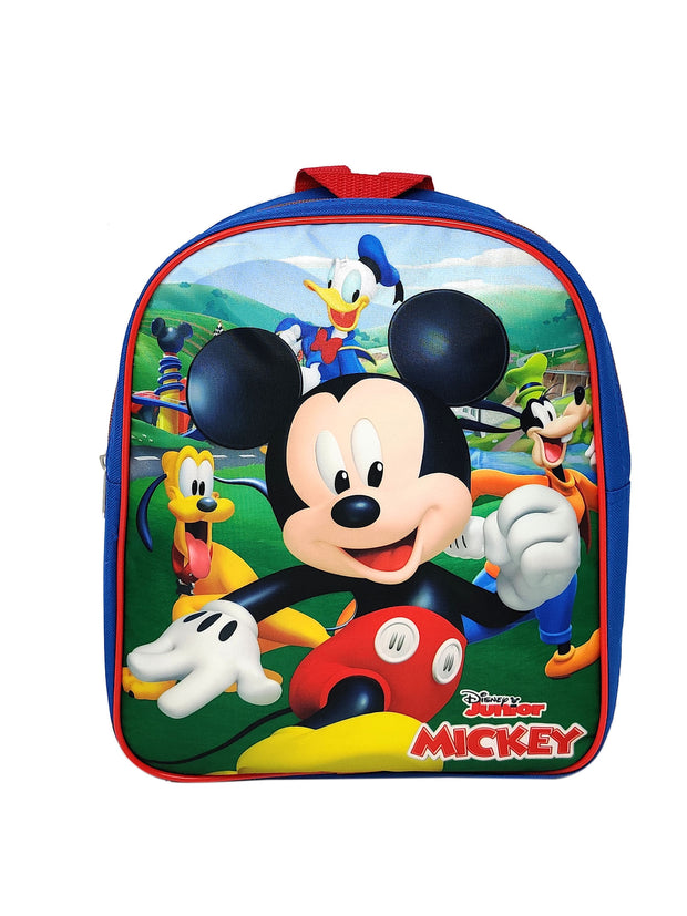 Boys Mickey Mouse & Friends Mini 12" Backpack Disney Junior Pluto Goofy Donald