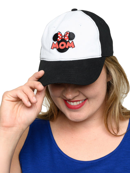 Women's Disney Minnie Mouse Mom Baseball Hat & Sling Bag Gift Set