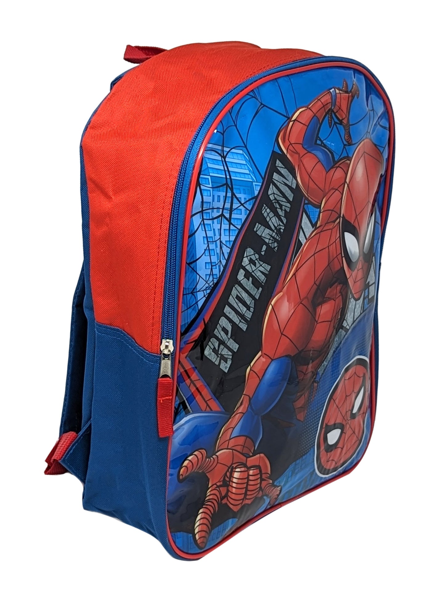 Marvel Spider-Man 15" Backpack Superhero w/ Sliding Pencil Case Set