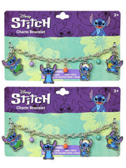 Girls Stitch Charm Bracelet 2-Pack Set Party Favors Disney