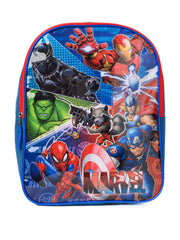Avengers Backpack 15" and Sticker Book Marvel Spider-Man Iron Man