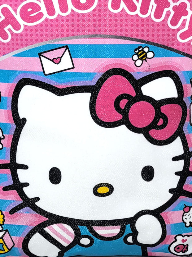 Hello Kitty Backpack 11" Mini Toddler Sanrio Pink Teal Sweets Candy Girls PInk