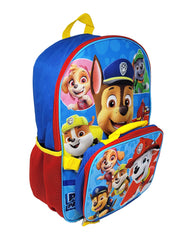 Paw Patrol Backpack 16" & Insulated Lunch Bag Detachable Chase 2-Piece Set